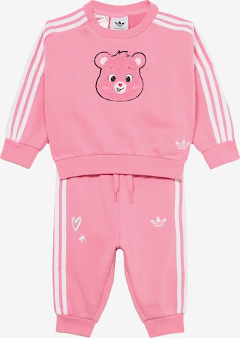 ADIDAS ORIGINALS Juoksupuku värissä vaaleanpunainen: etupuoli