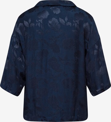 Hanro Slaapshirt ' Valene ' in Blauw