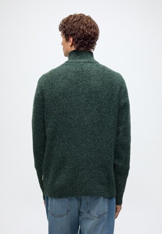 JACK & JONES Sweter 'JORFREDERIKSBERG OLLIE' w kolorze zielony