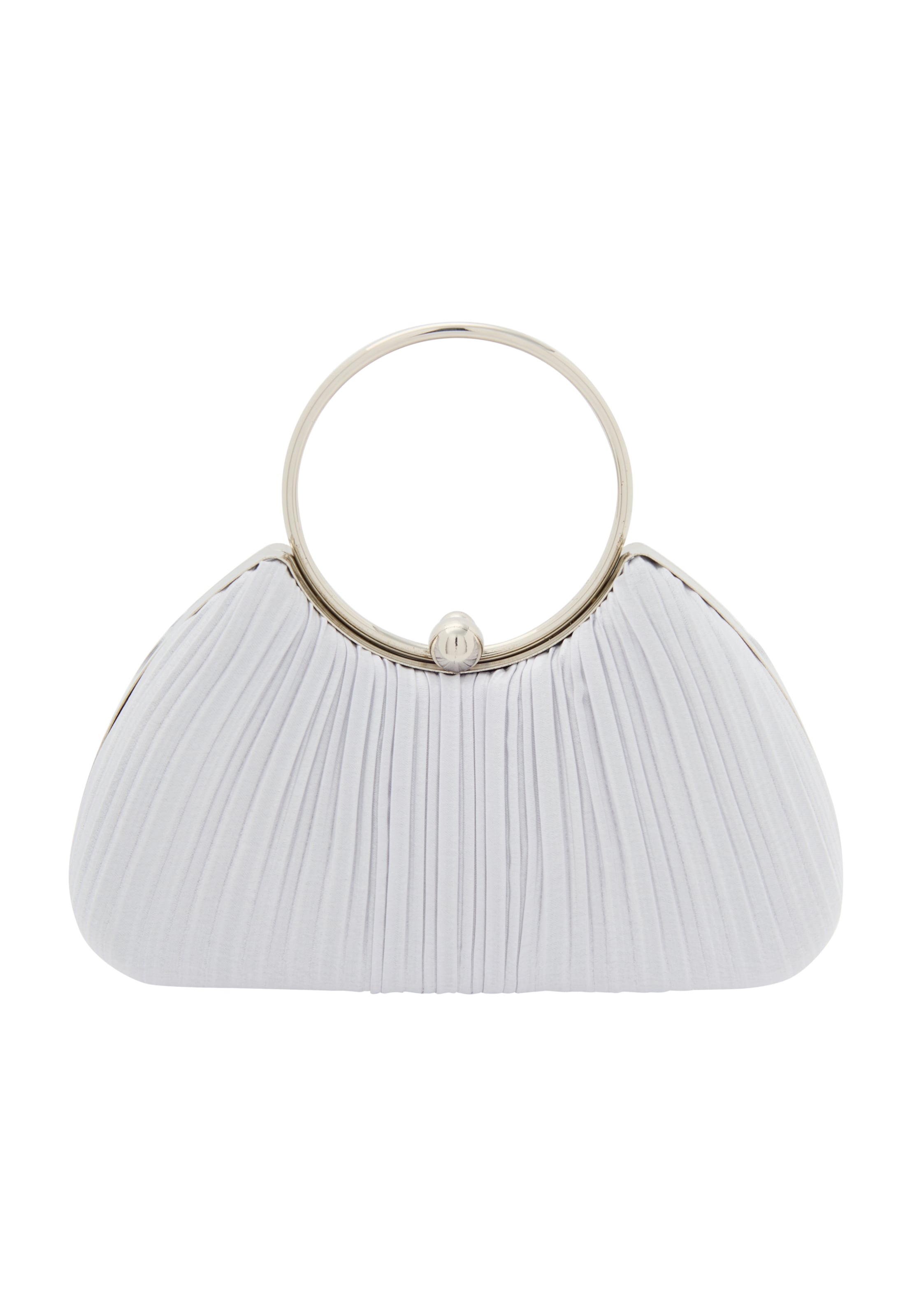 faina - Clutches em prata: frente