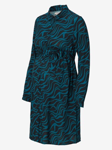 Esprit Maternity Shirt Dress in Blue