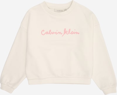 Calvin Klein Jeans Collegepaita koossa 104 värissä ecru / roosa, Tuotenäkymä