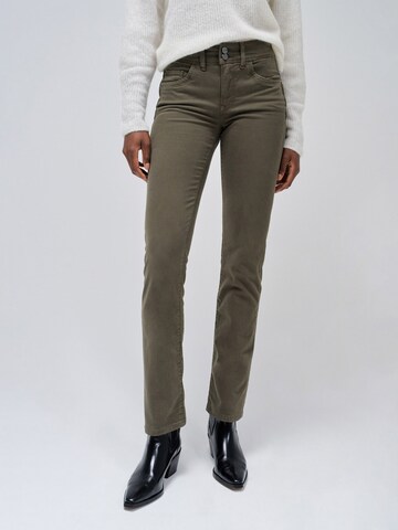 Salsa Jeans Skinny Jeans 'Secret' in Groen: voorkant