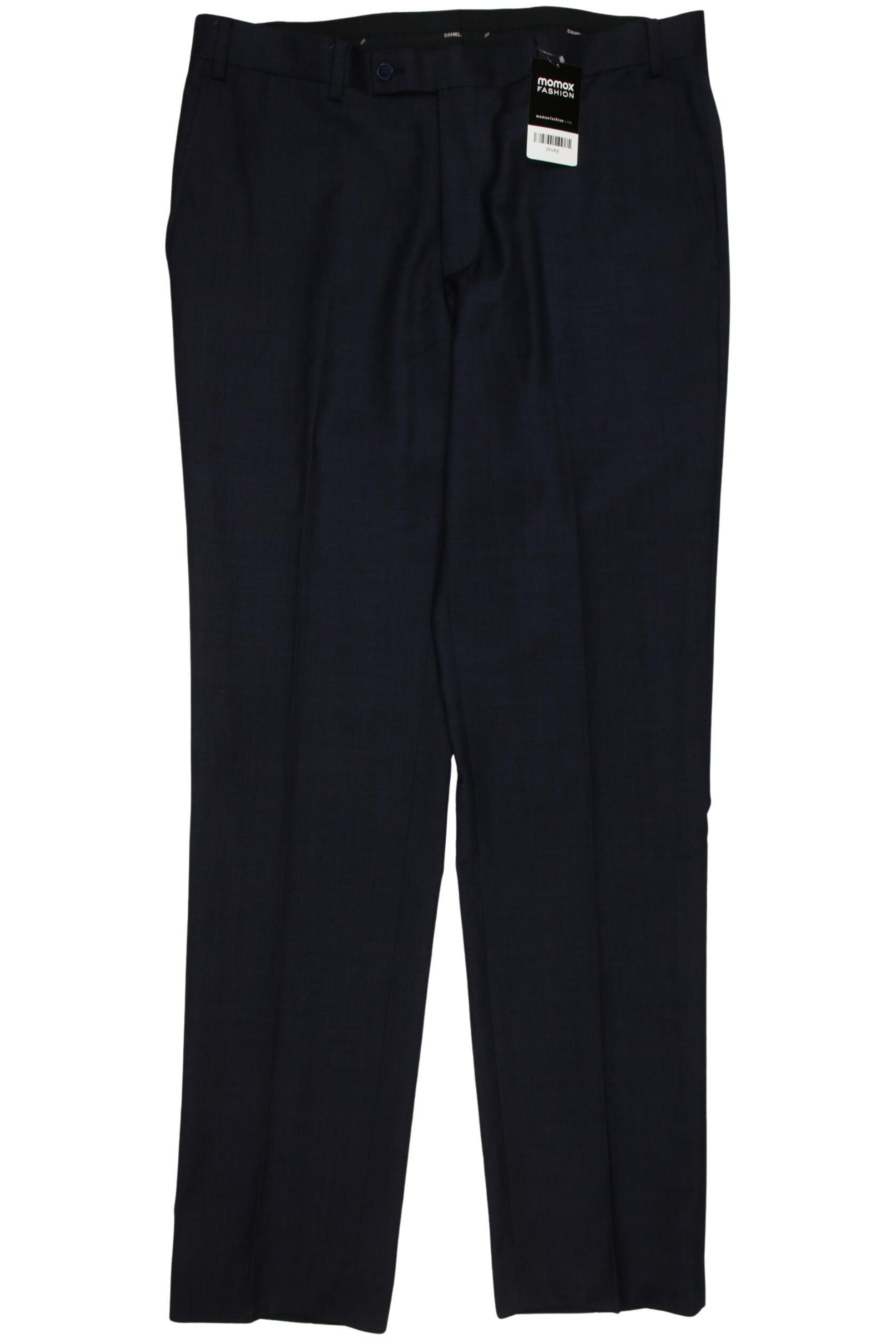HECHTER PARIS Pants in 36-38 in Blue: front