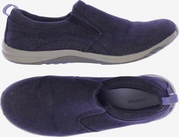 Lands‘ End Flats & Loafers in 41 in Blue: front