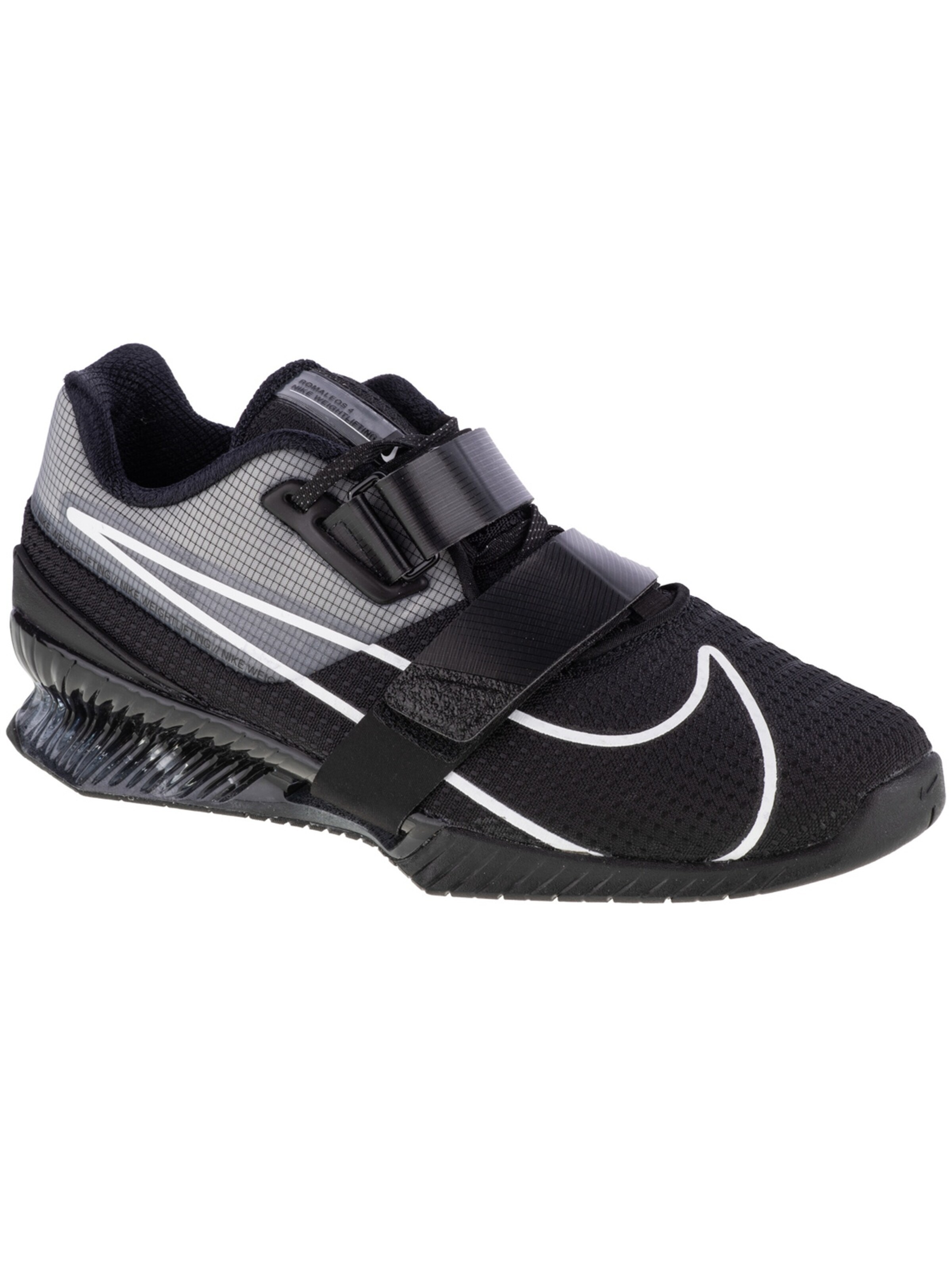 NIKE Sportschoen 'Nike Romaleos 4' in Zwart: voorkant
