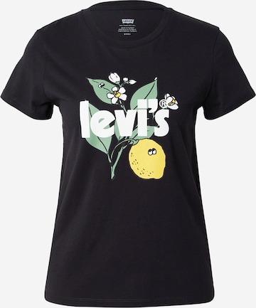Tricou 'THE PERFECT' de la LEVI'S ® pe negru: față