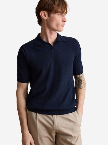 Pull-over Il Lanificio en bleu : devant