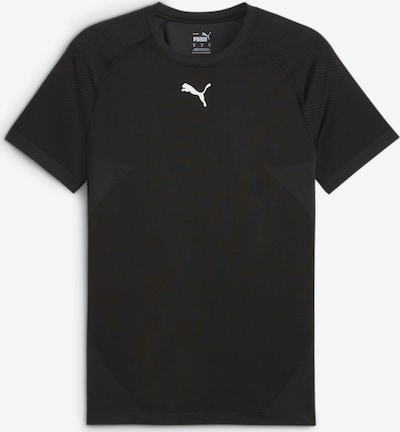 PUMA Functioneel shirt in de kleur Zwart / Wit, Productweergave