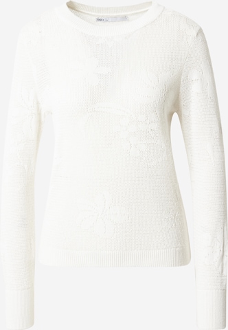 ONLY Sweater 'FILUCCA' in White: front