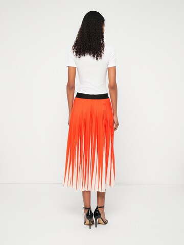 Karl Lagerfeld Φούστα 'COMMERCIAL' σε πορτοκαλί