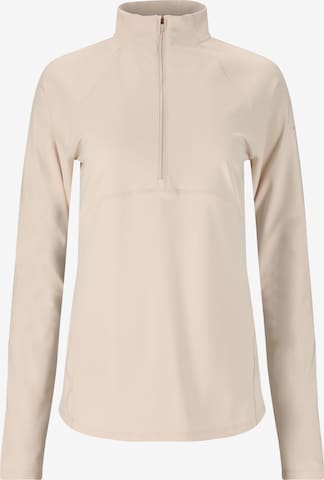 ENDURANCE Performance Shirt in Beige: front