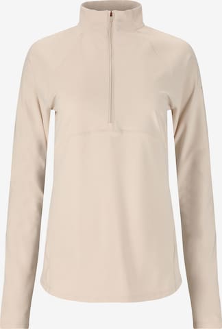 ENDURANCE Functioneel shirt in Beige: voorkant