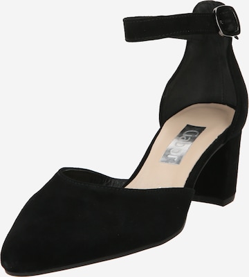 GABOR Slingpumps in Zwart: voorkant