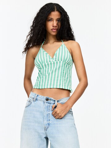 Pull&BearTop 'PACIFIC' - zelena boja: prednji dio