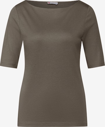 STREET ONE - Camiseta 'Lanea' en marrón: frente