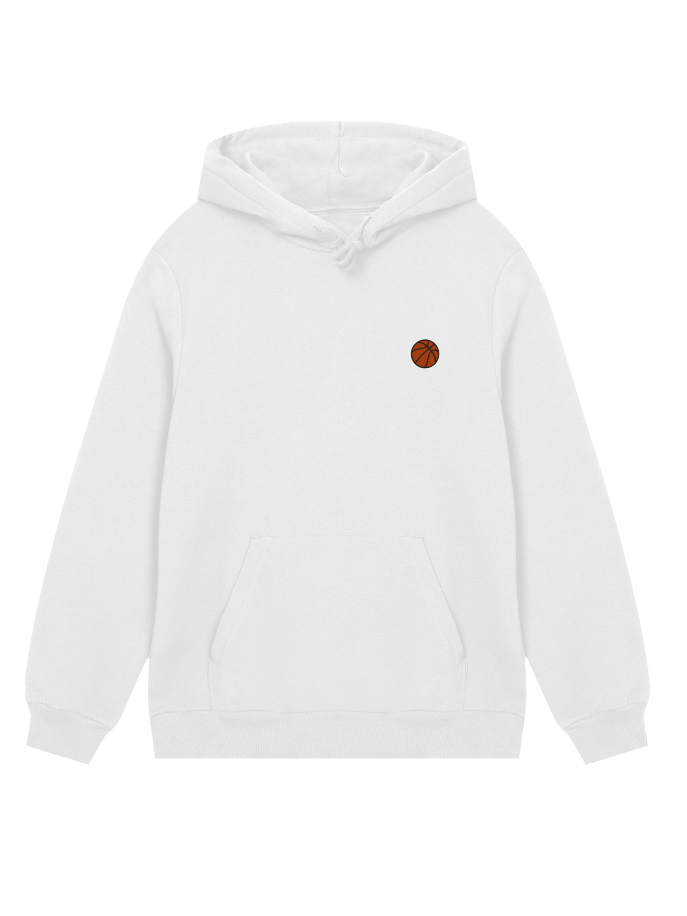 F4NT4STIC Sweatshirt 'Basketball' in White: front