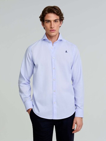 Scalpers Shirt ' ' in Blue: front