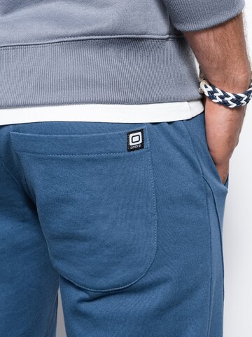 Coupe slim Pantalon 'P948' Ombre en bleu