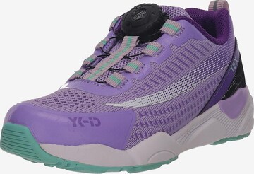 YK-ID Sneakers 'Leuon' in Purple: front