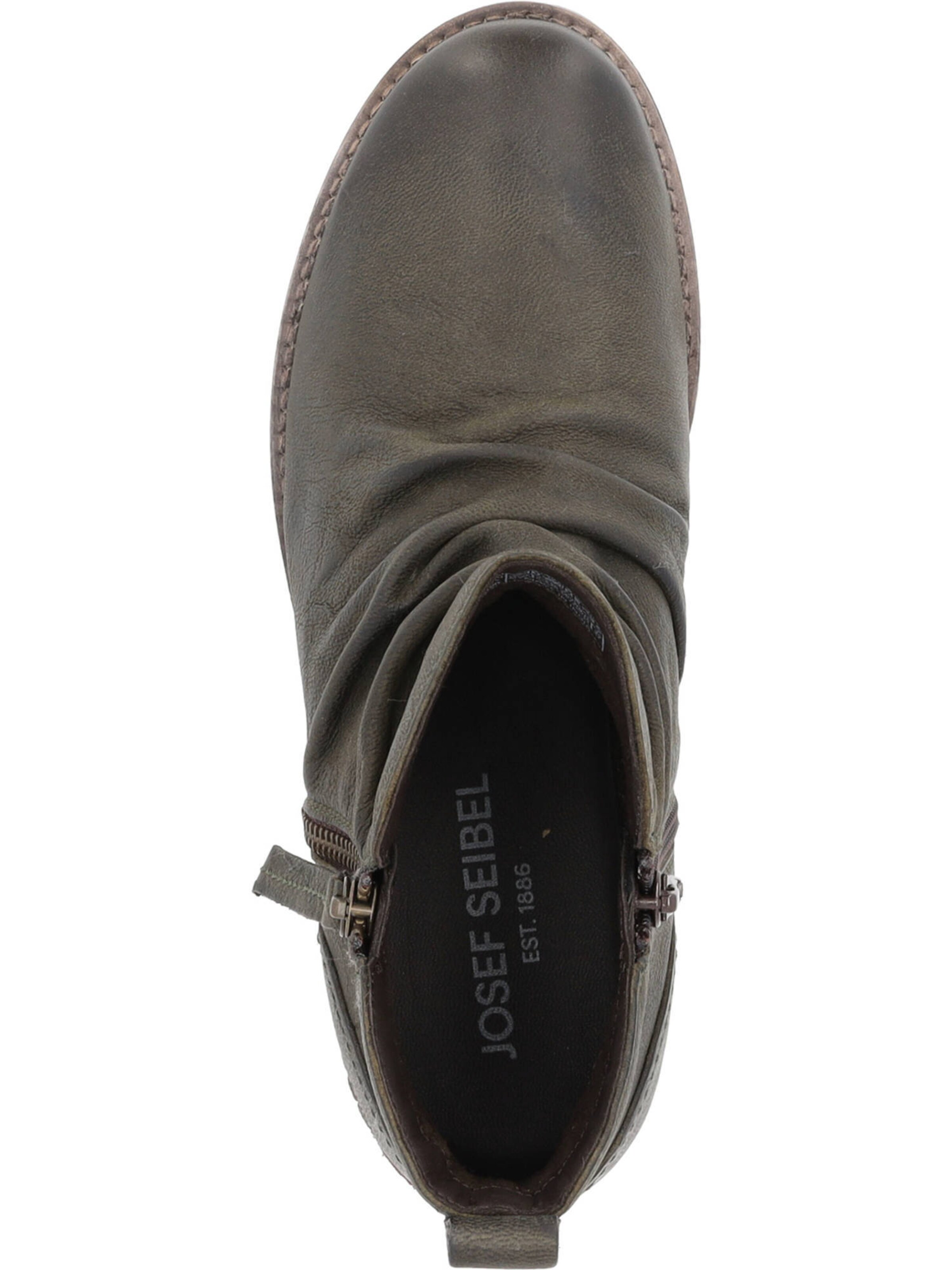 JOSEF SEIBEL Enkellaarsjes 'Sienna' in Groen