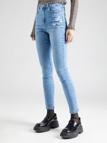 VERO MODA Skinny Jeansy 'Sophia' w kolorze niebieski: przód