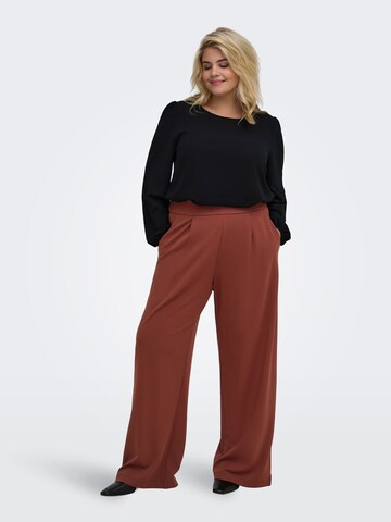 Wide Leg Pantalon à pince 'CARSTILLA' ONLY Carmakoma en rouge