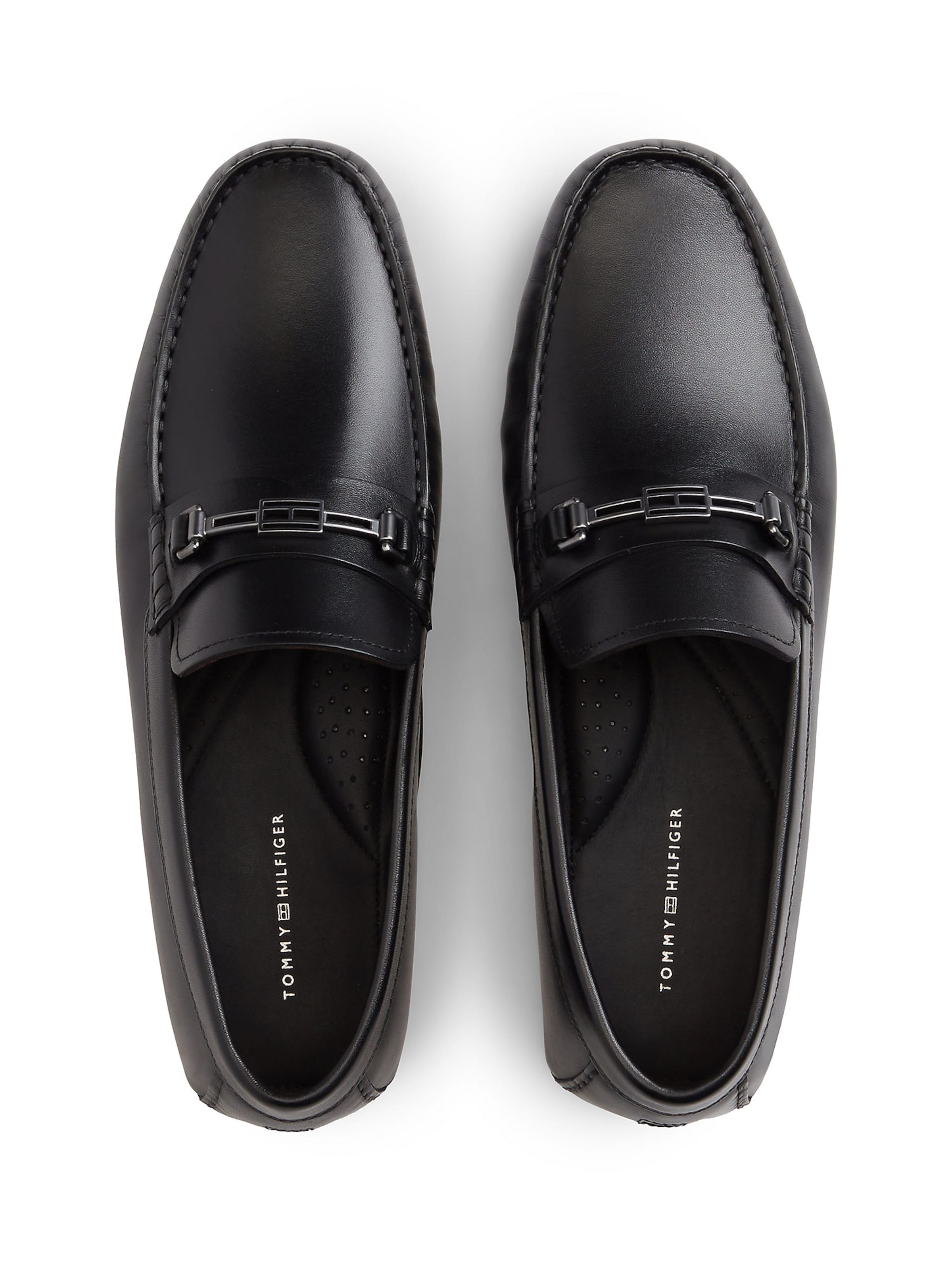 TOMMY HILFIGER Moccasins in Black