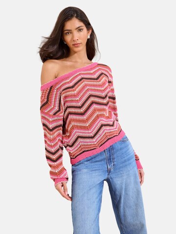 Pull-over Lipsy en rose : devant
