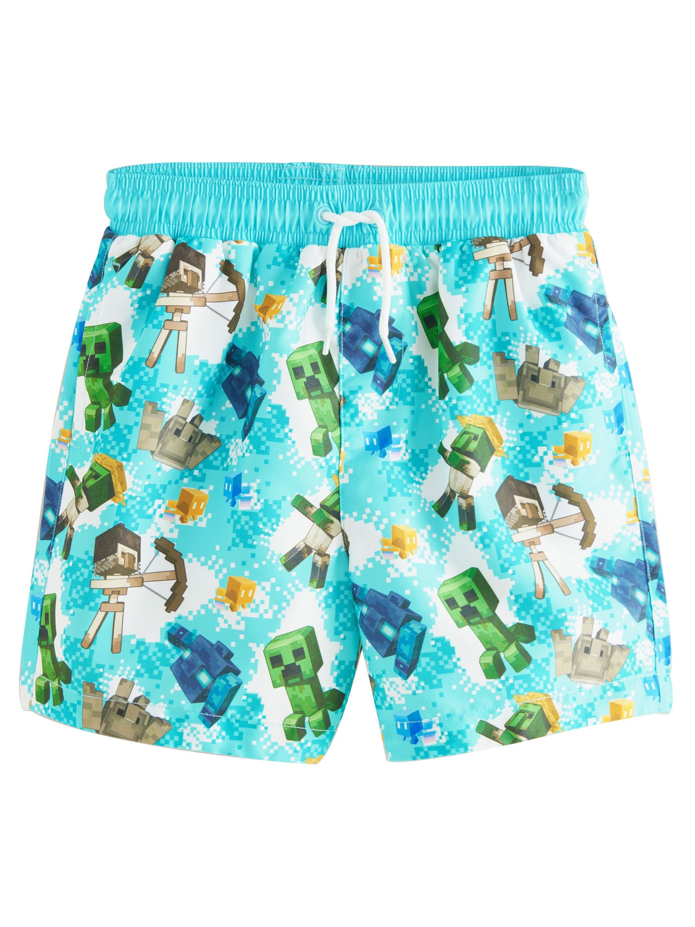 Next Шорти за плуване в зелено: отпред