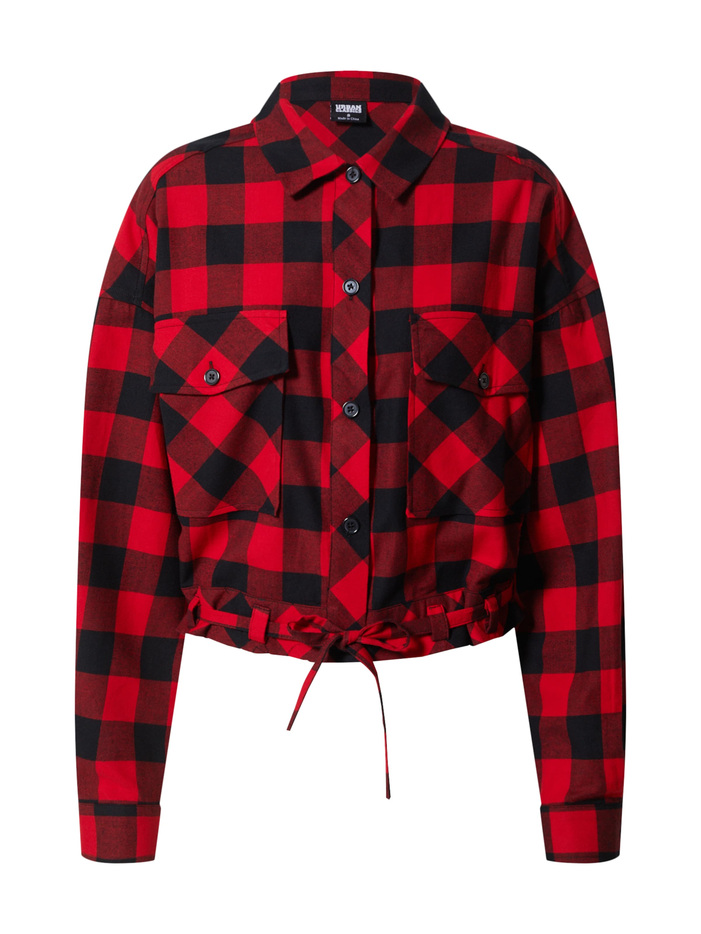 Urban Classics - Blusa em vermelho: frente