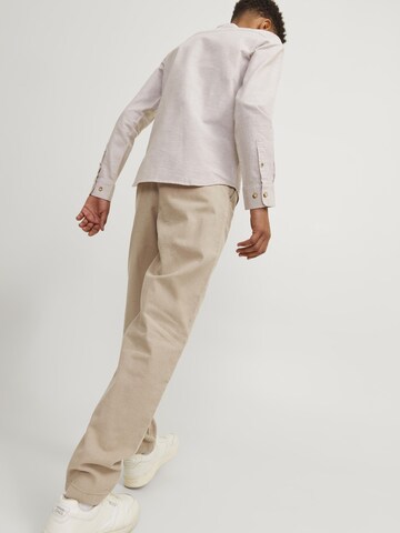 Jack & Jones Junior Regular Broek in Beige