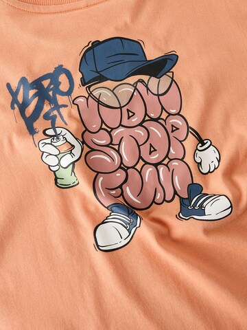 NAME IT T-Shirt in Orange