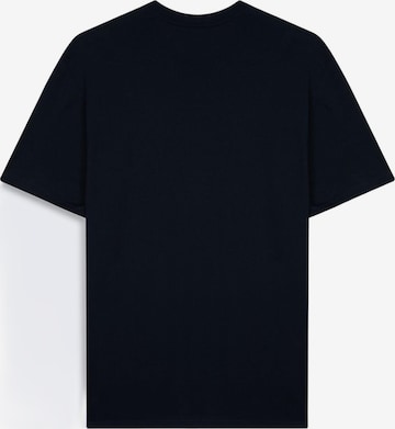 LTB Jeans Shirt 'LTB Jeans Herren-T-Shirt mit minimalistischem Print' in Blue: front