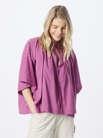 Vanessa Bruno Blouse 'TYLIAM' in Lila: voorkant