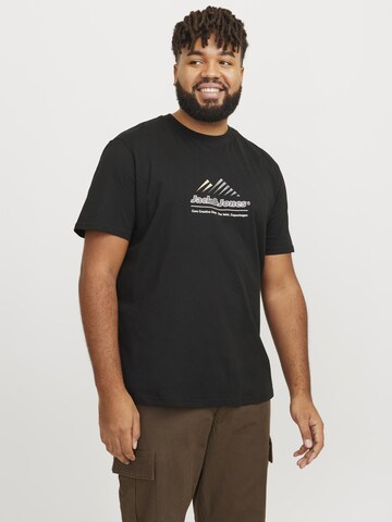 Jack & Jones Plus Shirt 'JCOLima' in Black: front