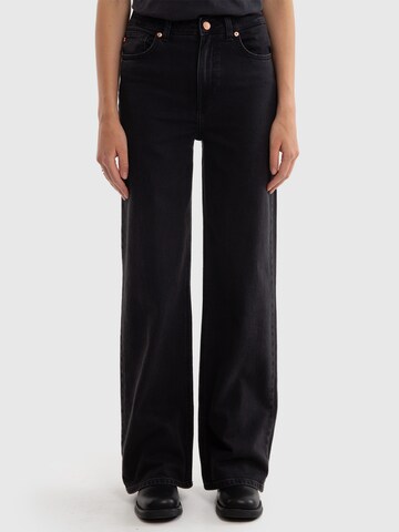 BIG STAR Loosefit Jeans 'ATREA' in Zwart: voorkant