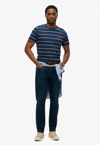 T-Shirt 'Essentials' Superdry en bleu