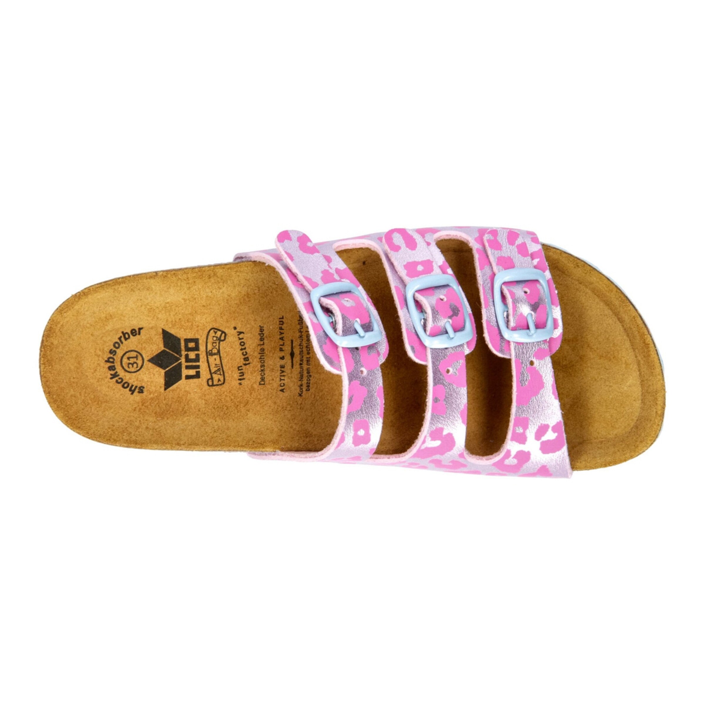 LICO Sandale in Silber