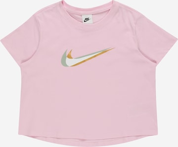 Nike Sportswear T-Shirt in Pink: predná strana