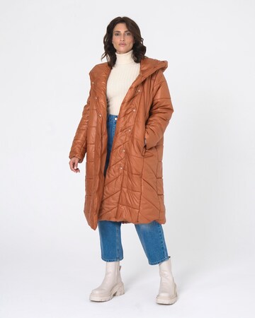 FRESHLIONS Winter coat in Brown