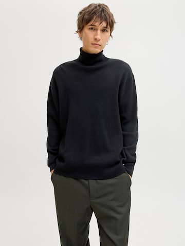 Jack & Jones Premium Tröja 'JPRBLAMILANO' i svart: framsida