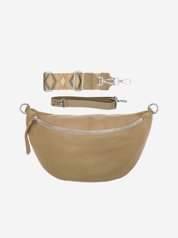 SevaBags Crossbody Bag in Beige: front