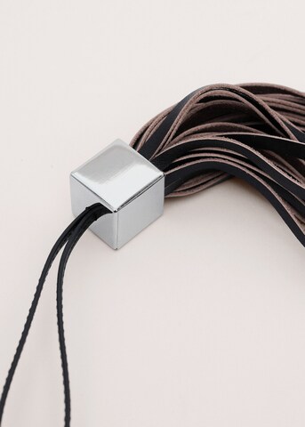 MANGO Key Ring 'Cube' in Black