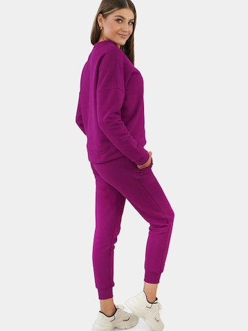 Regular Pantalon Ombre en rose