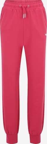 FILA Tapered Pants in Red: front