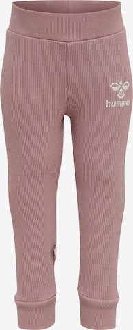 Hummel Tapered Leggings 'Sami' in Pink: predná strana