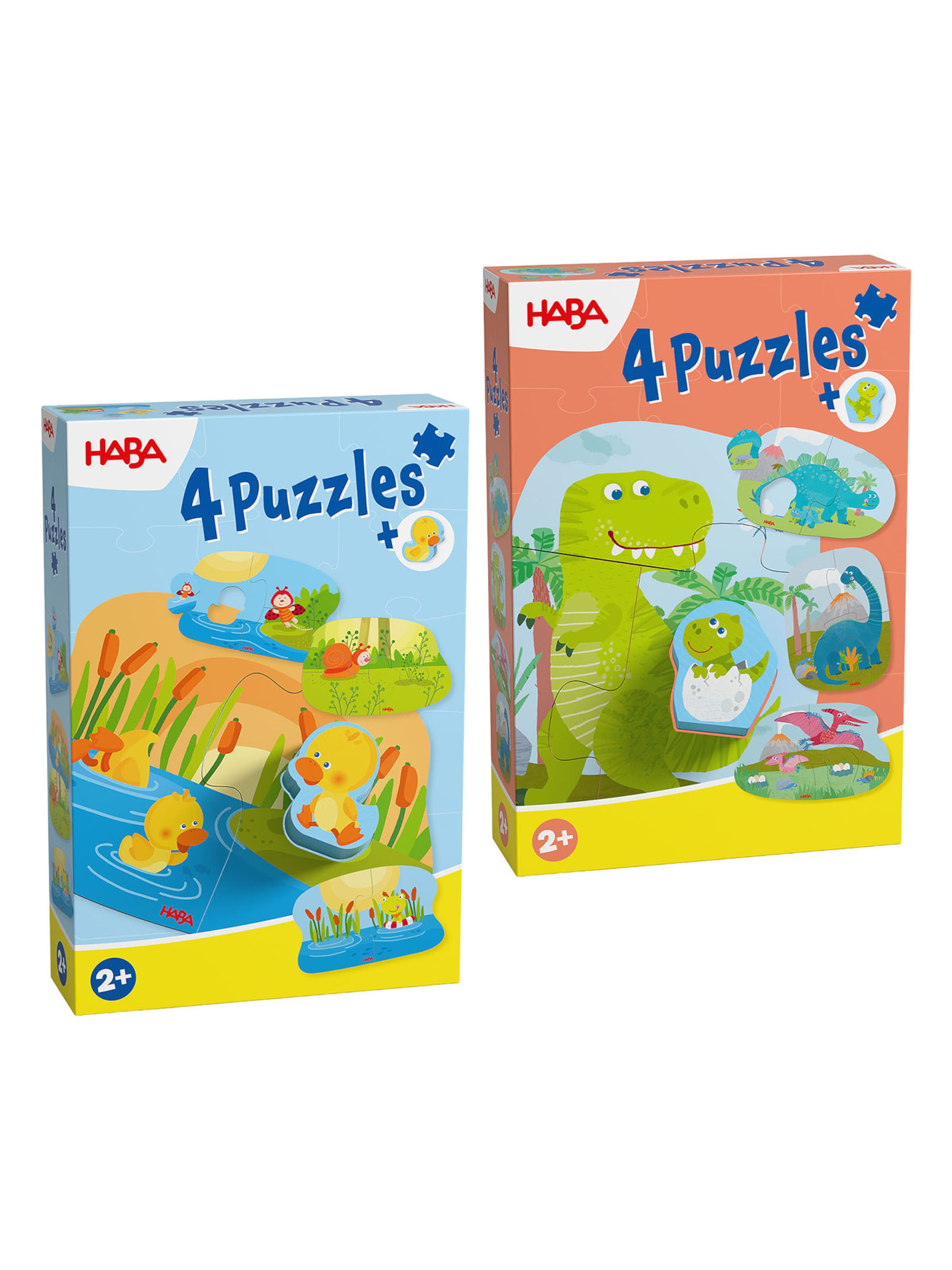 HABA Game ' Puzzle-Set mit Holzfiguren ' in Mixed colours: front