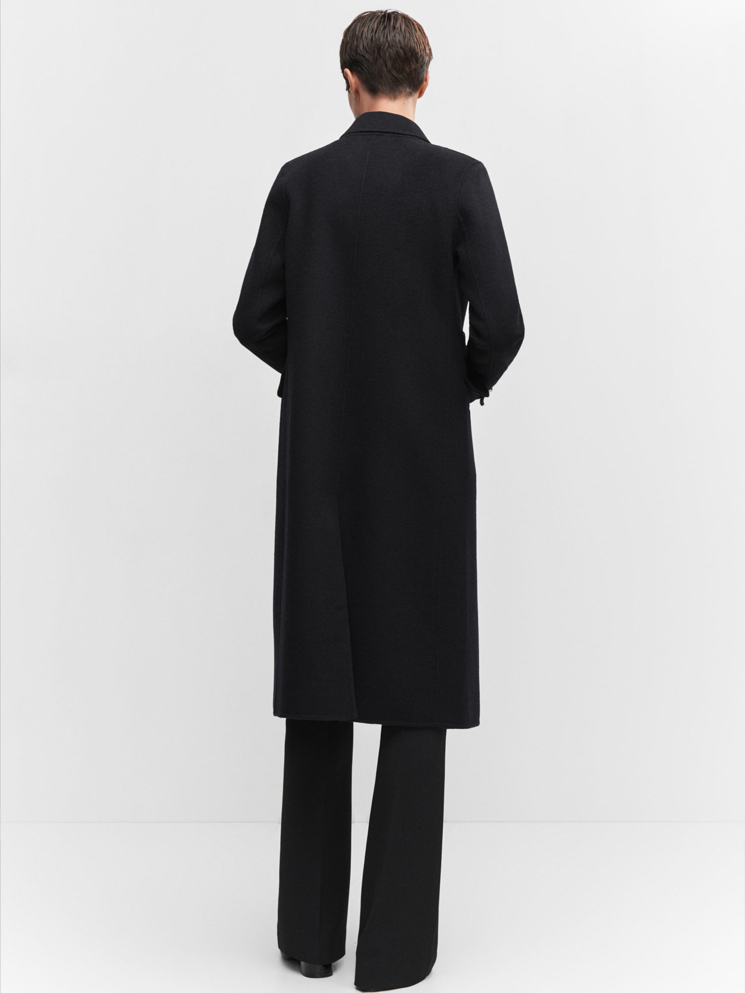 Manteau mi saison MANGO en Bleu Marine ABOUT YOU