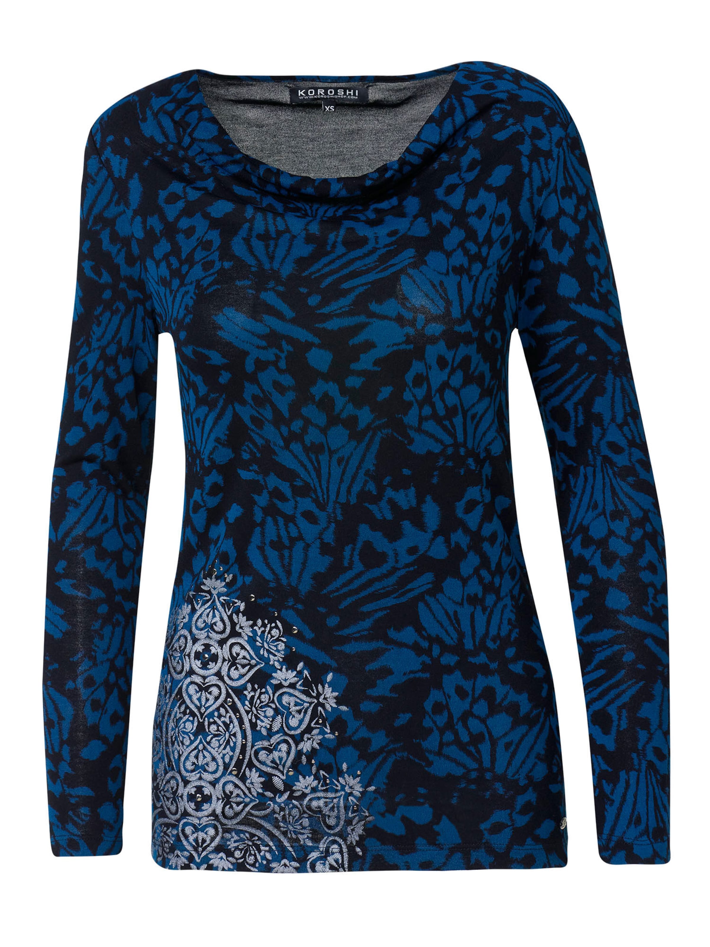 KOROSHIMajica - plava boja: prednji dio